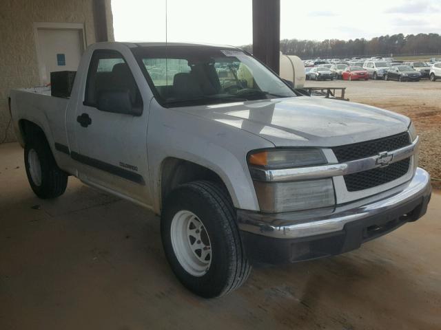 1GCCS148348174763 - 2004 CHEVROLET COLORADO WHITE photo 1