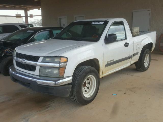 1GCCS148348174763 - 2004 CHEVROLET COLORADO WHITE photo 2