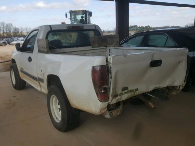 1GCCS148348174763 - 2004 CHEVROLET COLORADO WHITE photo 3