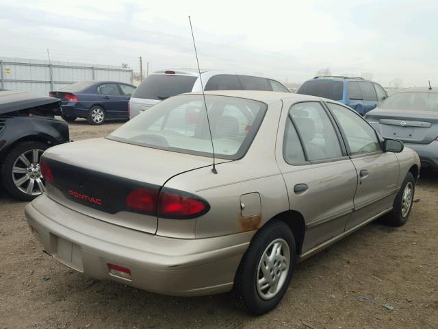 1G2JB5247T7565373 - 1996 PONTIAC SUNFIRE SE BEIGE photo 4