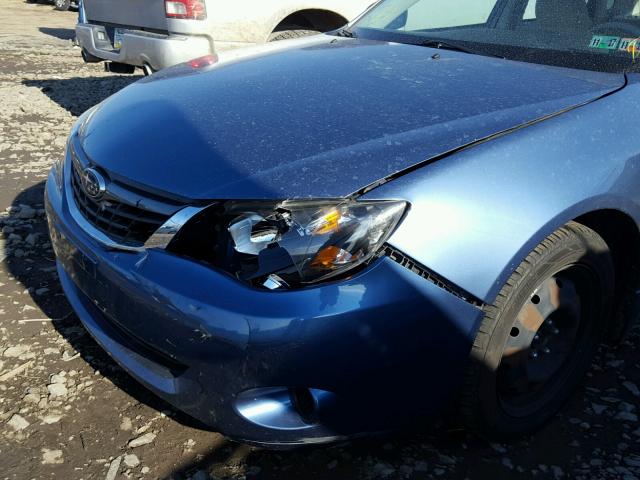 JF1GE61638H526664 - 2008 SUBARU IMPREZA 2. BLUE photo 9