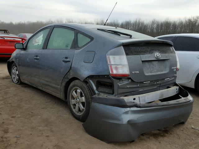 JTDKB20UX53068040 - 2005 TOYOTA PRIUS GRAY photo 3