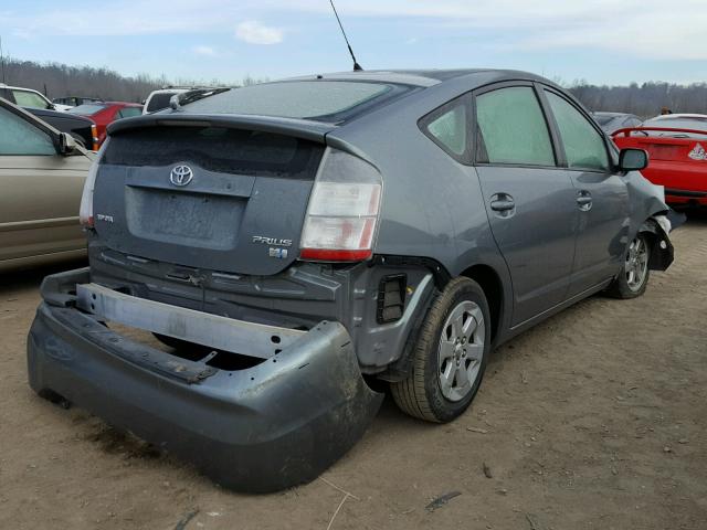 JTDKB20UX53068040 - 2005 TOYOTA PRIUS GRAY photo 4