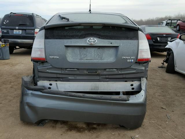 JTDKB20UX53068040 - 2005 TOYOTA PRIUS GRAY photo 9