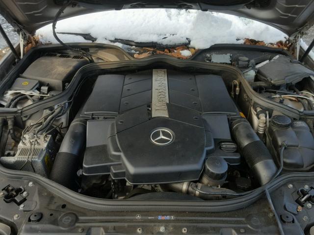 WDBUF83J04X119276 - 2004 MERCEDES-BENZ E 500 4MAT GRAY photo 7