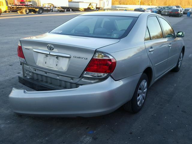 4T1BE30K76U166011 - 2006 TOYOTA CAMRY LE BLACK photo 4