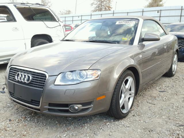 WAUDF48H88K006627 - 2008 AUDI A4 2.0T CA BROWN photo 9