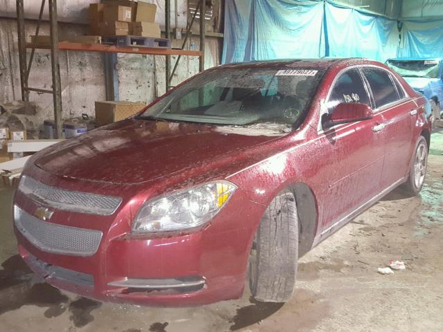 1G1ZC5E1XBF230036 - 2011 CHEVROLET MALIBU 1LT წითელი ფოტო 2