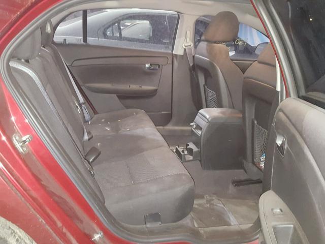 1G1ZC5E1XBF230036 - 2011 CHEVROLET MALIBU 1LT წითელი ფოტო 6