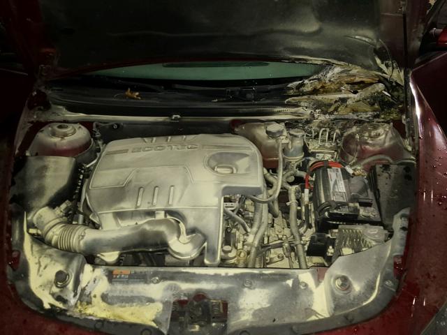 1G1ZC5E1XBF230036 - 2011 CHEVROLET MALIBU 1LT წითელი ფოტო 7