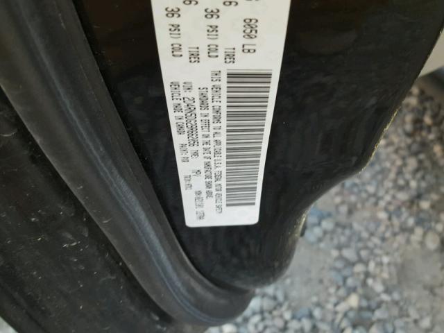 2D4RN5DG2BR662056 - 2011 DODGE GRAND CARA BLACK photo 10