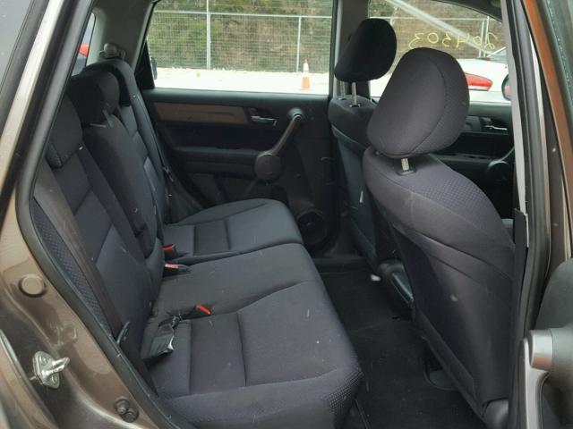 5J6RE48339L043963 - 2009 HONDA CR-V LX BROWN photo 6