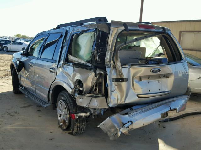 1FMFU15528LA54639 - 2008 FORD EXPEDITION GRAY photo 3