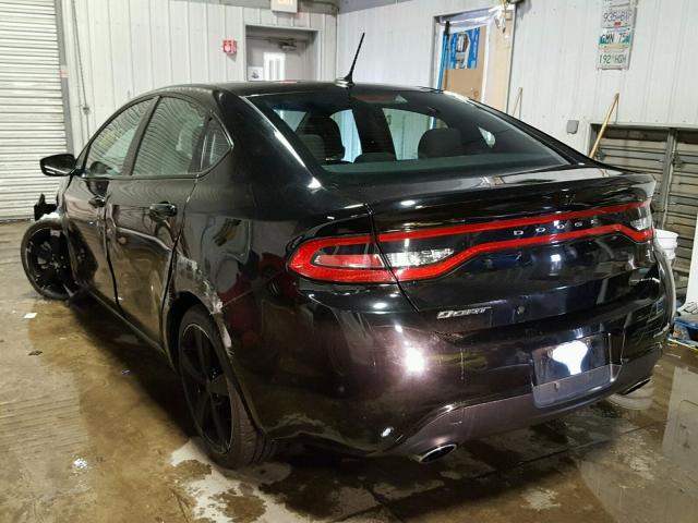 1C3CDFBB4GD517022 - 2016 DODGE DART SXT BLACK photo 3