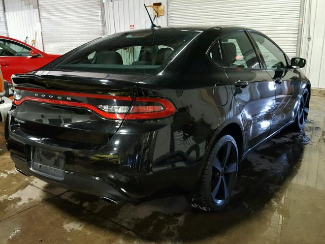 1C3CDFBB4GD517022 - 2016 DODGE DART SXT BLACK photo 4