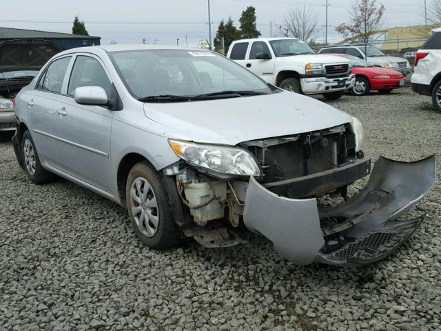 JTDBL40E099091394 - 2009 TOYOTA COROLLA BA SILVER photo 1