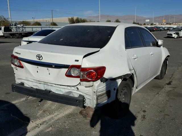 JTDBU4EE9C9170513 - 2012 TOYOTA COROLLA BA WHITE photo 4