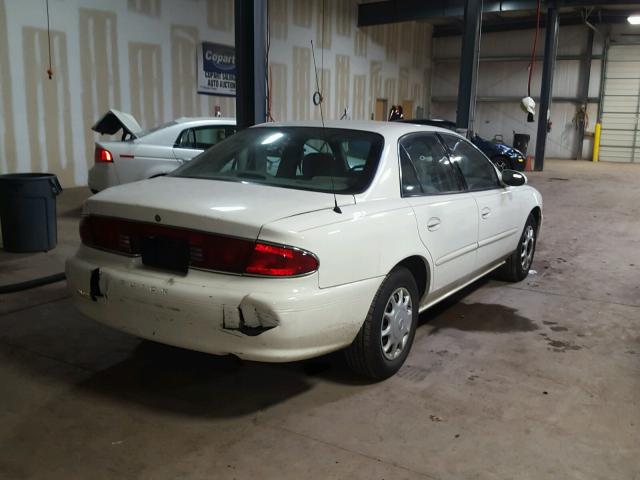 2G4WS52J441309922 - 2004 BUICK CENTURY CU WHITE photo 4