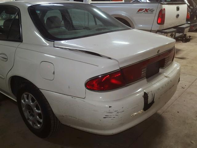 2G4WS52J441309922 - 2004 BUICK CENTURY CU WHITE photo 9