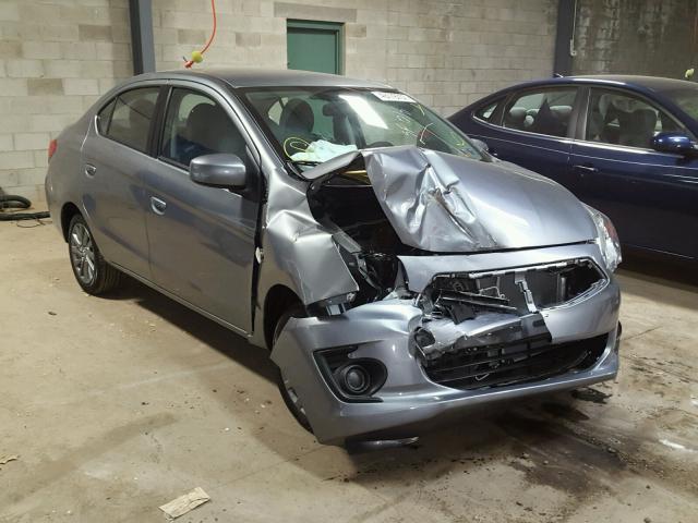 ML32F3FJ3JHF01966 - 2018 MITSUBISHI MIRAGE G4 GRAY photo 1