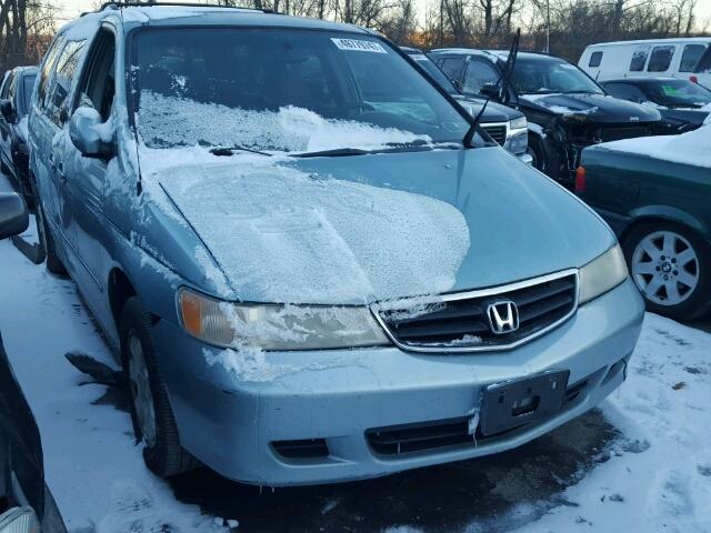 5FNRL18674B080093 - 2004 HONDA ODYSSEY EX GRAY photo 1