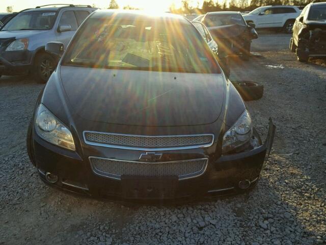 1G1ZK57708F255623 - 2008 CHEVROLET MALIBU LTZ BLACK photo 10