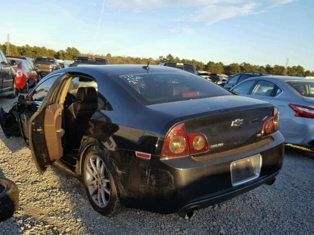 1G1ZK57708F255623 - 2008 CHEVROLET MALIBU LTZ BLACK photo 3