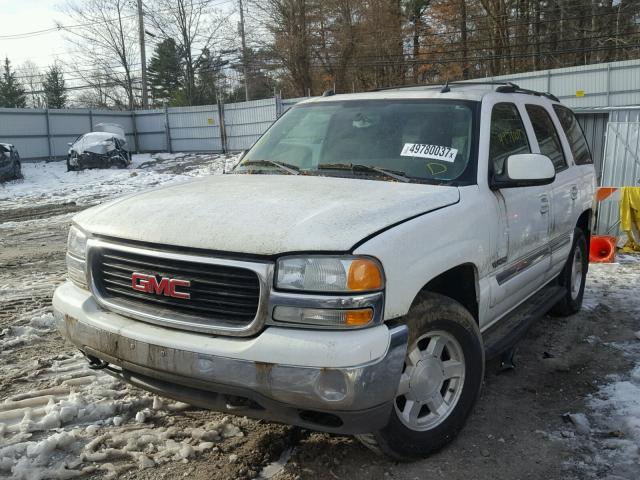 1GKEK13T44R222820 - 2004 GMC YUKON WHITE photo 2