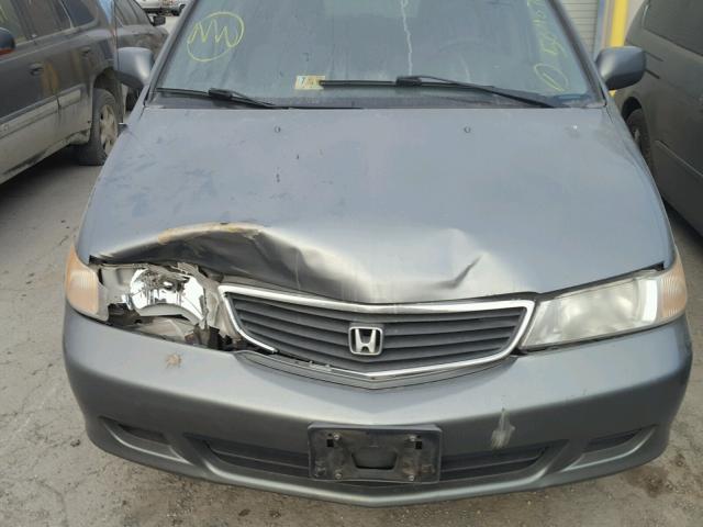 2HKRL1862YH601843 - 2000 HONDA ODYSSEY EX SILVER photo 7