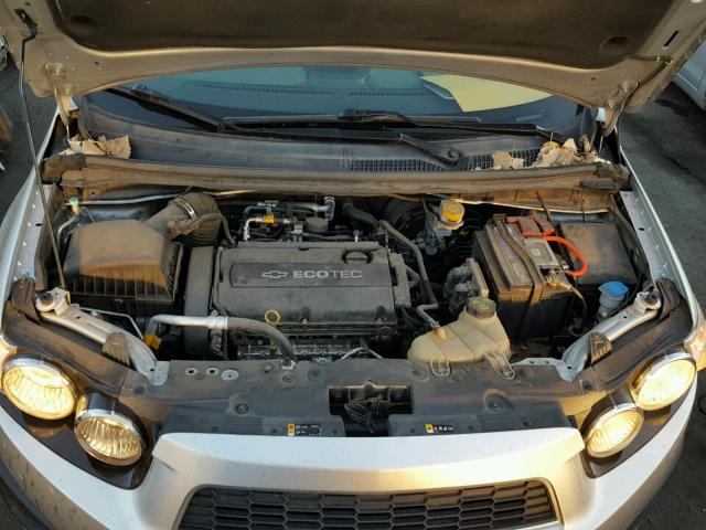 1G1JB6SHXC4111813 - 2012 CHEVROLET SONIC LS 银色 照片 7