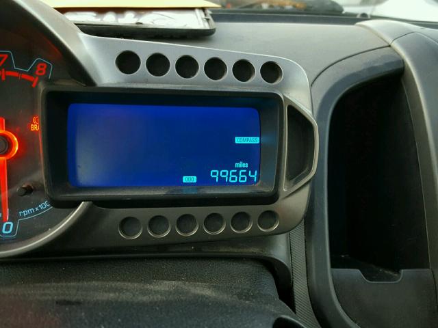 1G1JB6SHXC4111813 - 2012 CHEVROLET SONIC LS 银色 照片 8