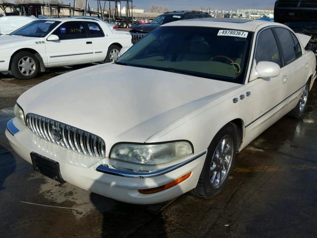 1G4CU541154104123 - 2005 BUICK PARK AVENU WHITE photo 2