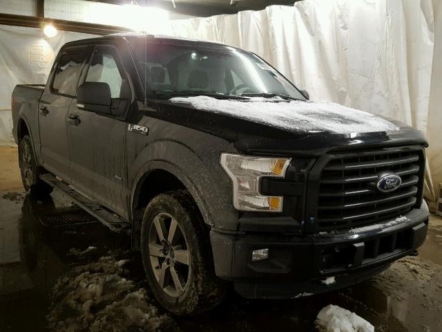 1FTEW1EG4GFA52352 - 2016 FORD F150 SUPER BLACK photo 1