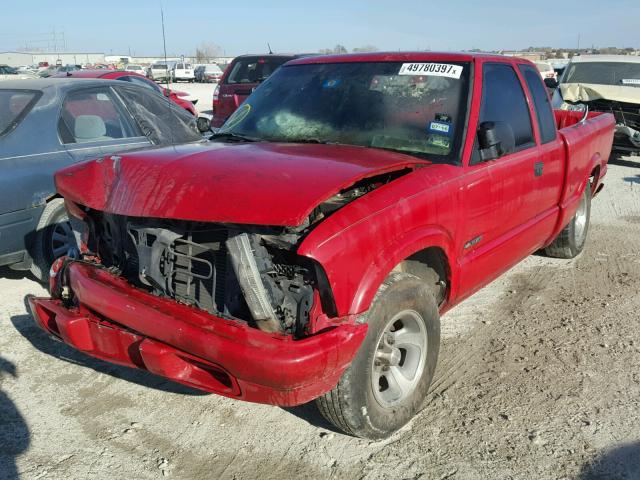 1GCCS1959Y8246165 - 2000 CHEVROLET S TRUCK S1 RED photo 2