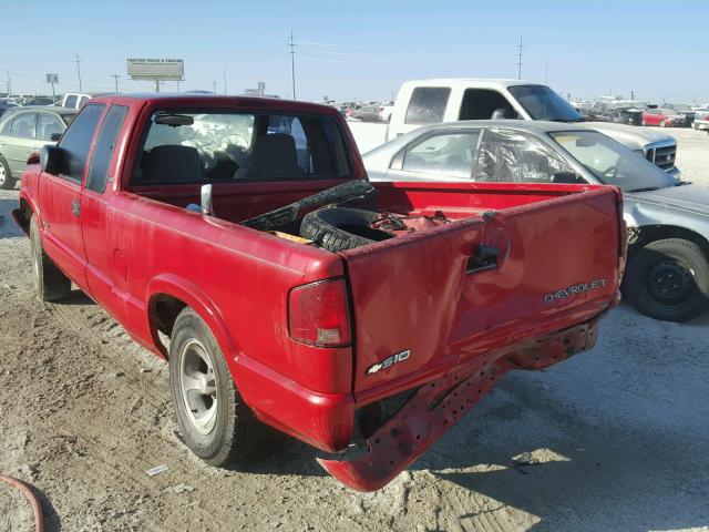 1GCCS1959Y8246165 - 2000 CHEVROLET S TRUCK S1 RED photo 3