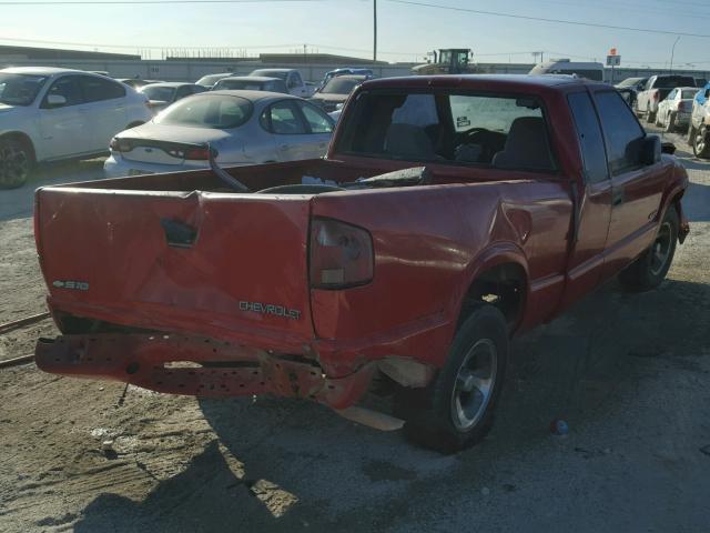 1GCCS1959Y8246165 - 2000 CHEVROLET S TRUCK S1 RED photo 4