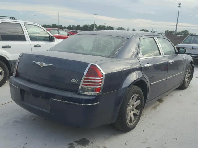 2C3KA53G76H269732 - 2006 CHRYSLER 300 TOURIN BLUE photo 4