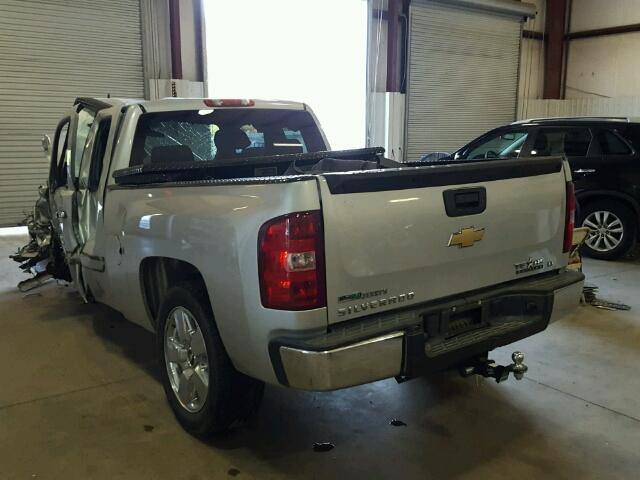 1GCSCSE02AZ203506 - 2010 CHEVROLET SILVERADO SILVER photo 3