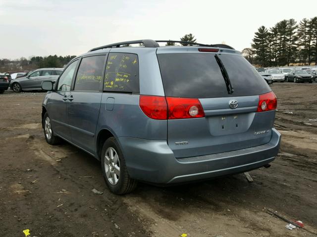 5TDKK4CC5AS304875 - 2010 TOYOTA SIENNA CE BLUE photo 3