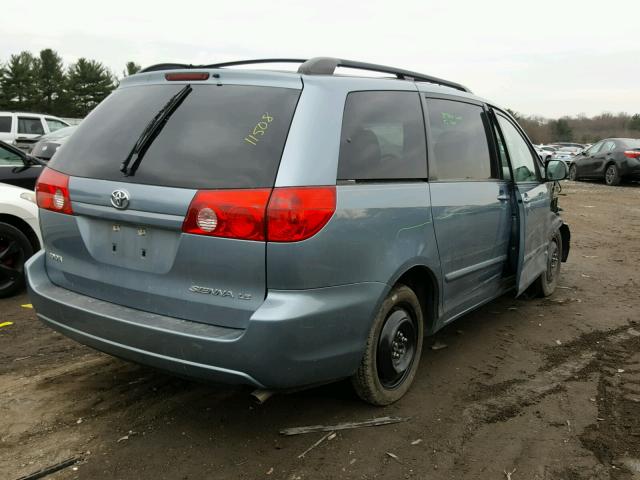 5TDKK4CC5AS304875 - 2010 TOYOTA SIENNA CE BLUE photo 4