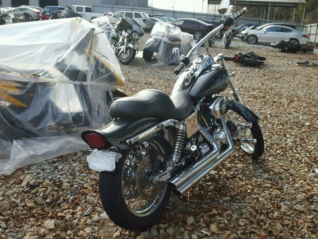 1HD1GPW325K300949 - 2005 HARLEY-DAVIDSON DYNAWID BLACK photo 4