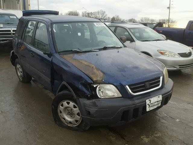 JHLRD1841VC008383 - 1997 HONDA CR-V LX BLUE photo 1