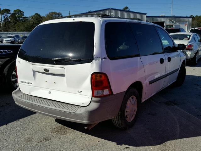 2FMZA5141YBA00582 - 2000 FORD WINDSTAR L WHITE photo 4