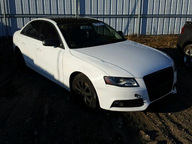 WAUBFCFL2AN027230 - 2010 AUDI A4 PREMIUM WHITE photo 1