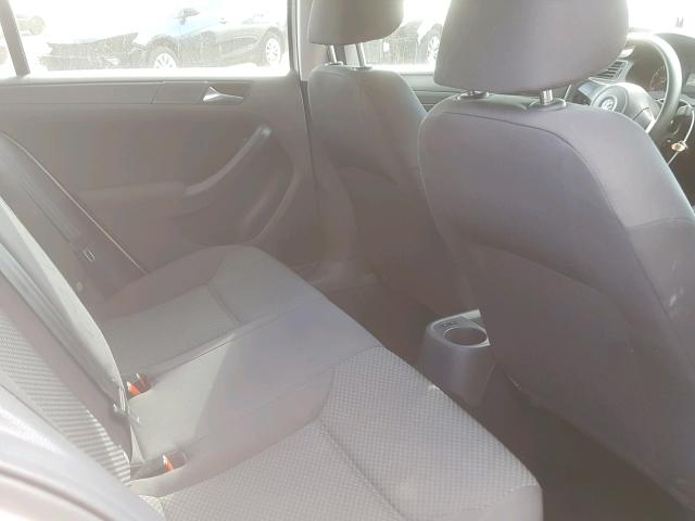 3VW2K7AJXBM305960 - 2011 VOLKSWAGEN JETTA BASE WHITE photo 6