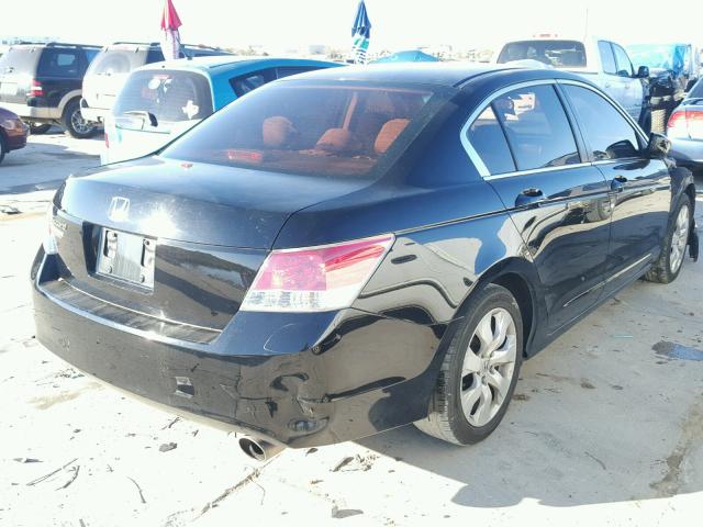 1HGCP2F71AA059757 - 2010 HONDA ACCORD EX BLACK photo 4