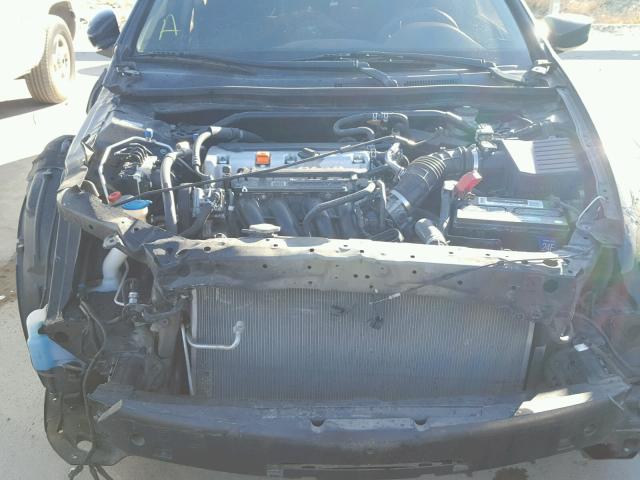 1HGCP2F71AA059757 - 2010 HONDA ACCORD EX BLACK photo 7