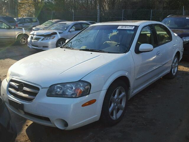 JN1DA31D13T508789 - 2003 NISSAN MAXIMA GLE WHITE photo 2