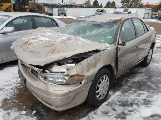 2G4WS52J421261643 - 2002 BUICK CENTURY CU TAN photo 2