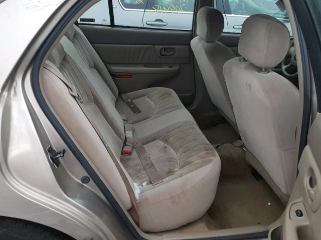 2G4WS52J421261643 - 2002 BUICK CENTURY CU TAN photo 6